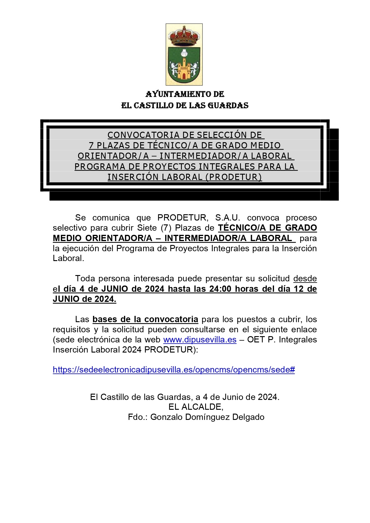 Anuncio convocatoria seleccion orientador Prodetur 2024_page-0001