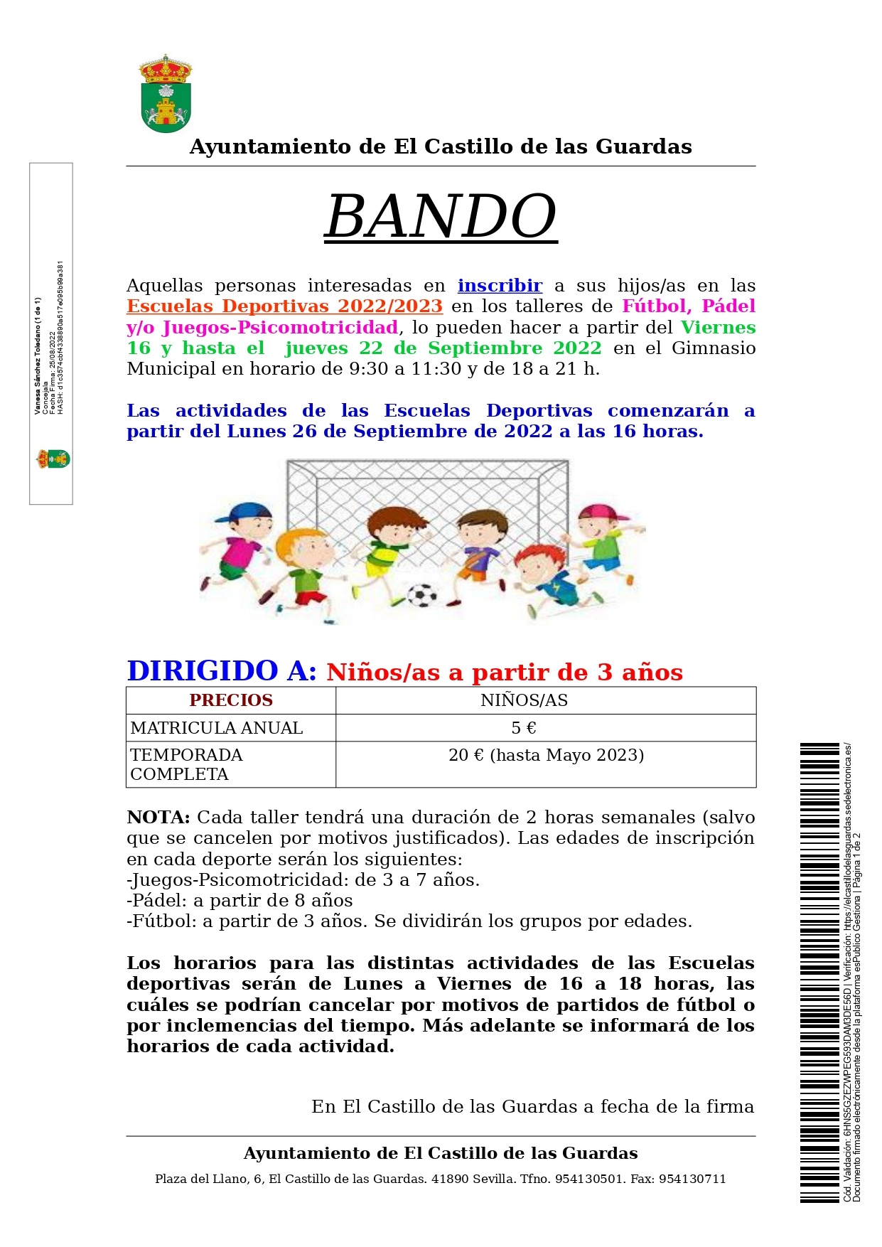 20220825_Publicación_Bando_cartel inscripcion de escuelas deportivas 2022 2023_page-0001