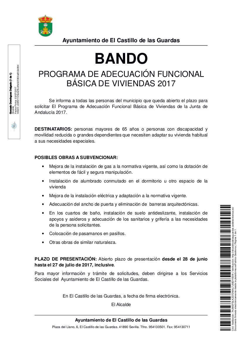 BANDO PROGRAMA ADECUACIÓN FUNCIONAL BÁSICA DE VIVIENDAS DE LA JUNTA DE ANDALUCÍA 2017 (2)(1)
